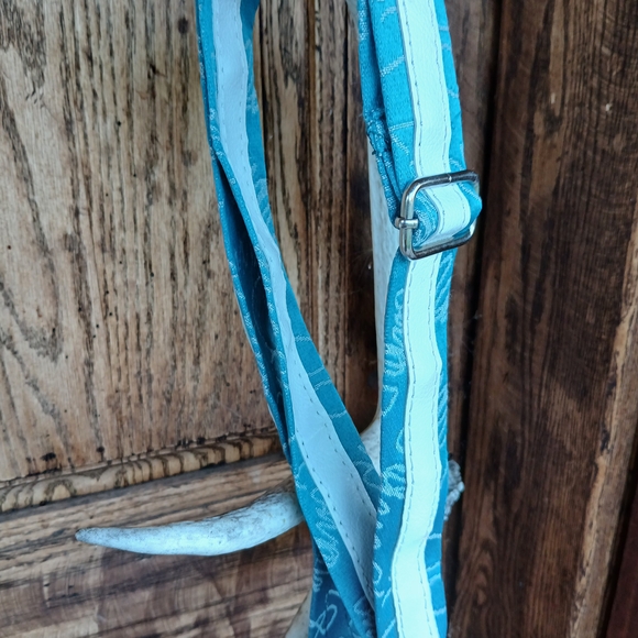 Diane Von FURSTENBERG DVF Jacquard Signature Travel Weekend Carry On Bag - Picture 13 of 15